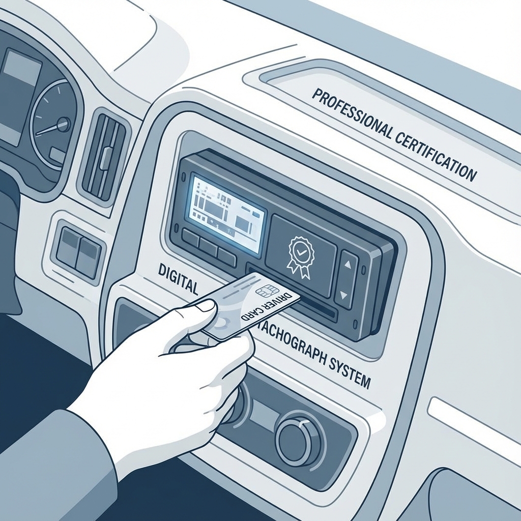 Tarjeta del tacógrafo